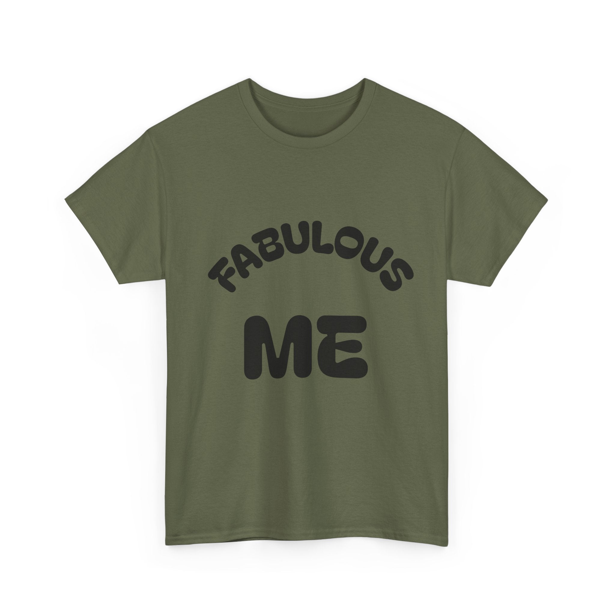 Fabulous Me Unisex Heavy Cotton Tee - Casual Wear, Gifts, Birthday, Self-Love, Everyday Style